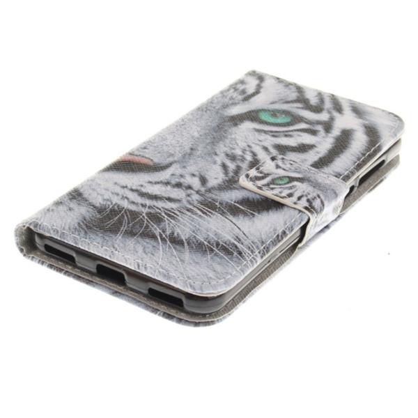 Pung Etui Huawei Y6 2017 - Hvid Tiger