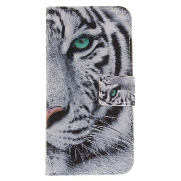Pung Etui Huawei Y6 2017 - Hvid Tiger