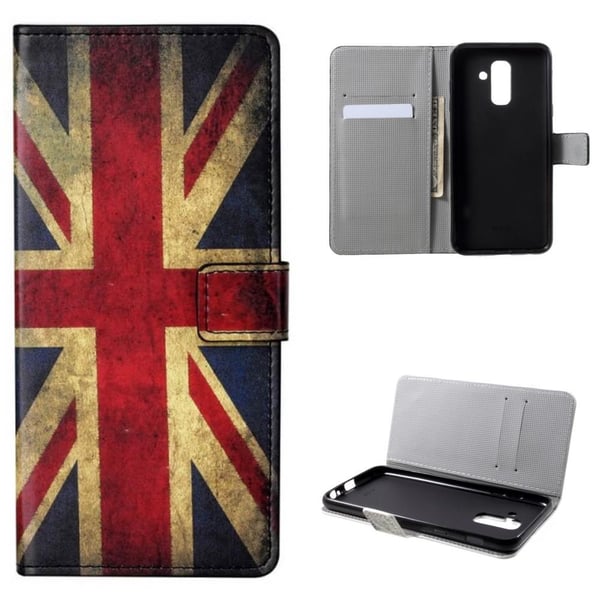 Pung Etui Samsung Galaxy A6 Plus - Flag UK