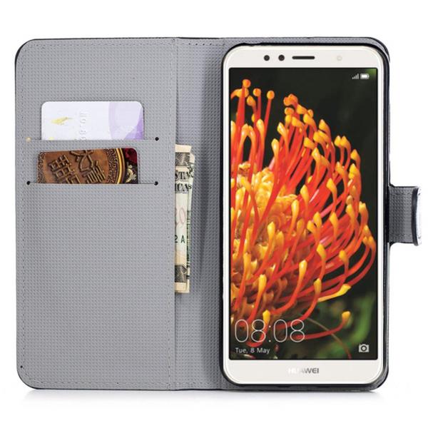 Lompakkokotelo Huawei Y6 2018 - USA:n lippu