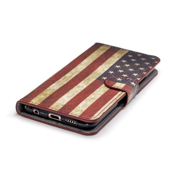Lompakkokotelo Huawei Y6 2018 - USA:n lippu