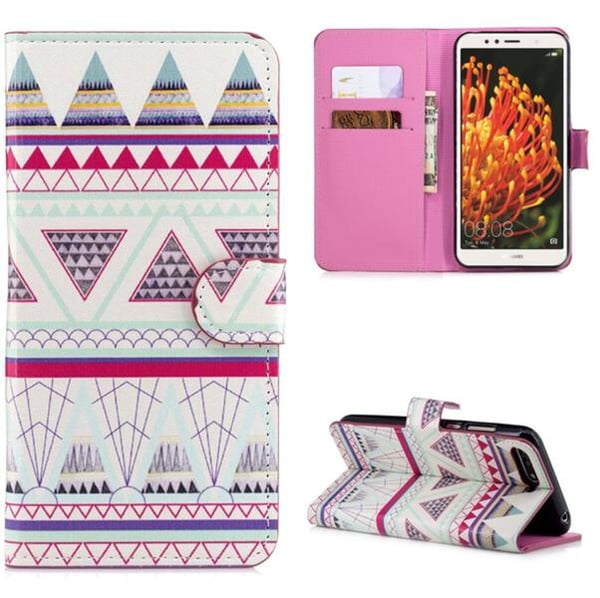Lompakkokotelo Huawei Y6 2018 - Aztek
