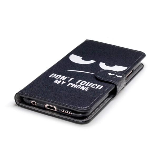 Lompakkokotelo Huawei Y6 2018 - Don’t Touch My Phone