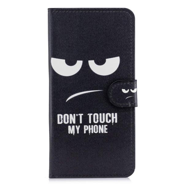 Lompakkokotelo Huawei Y6 2018 - Don’t Touch My Phone