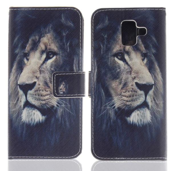 Pung Etui Samsung Galaxy A6 (2018) – Løve