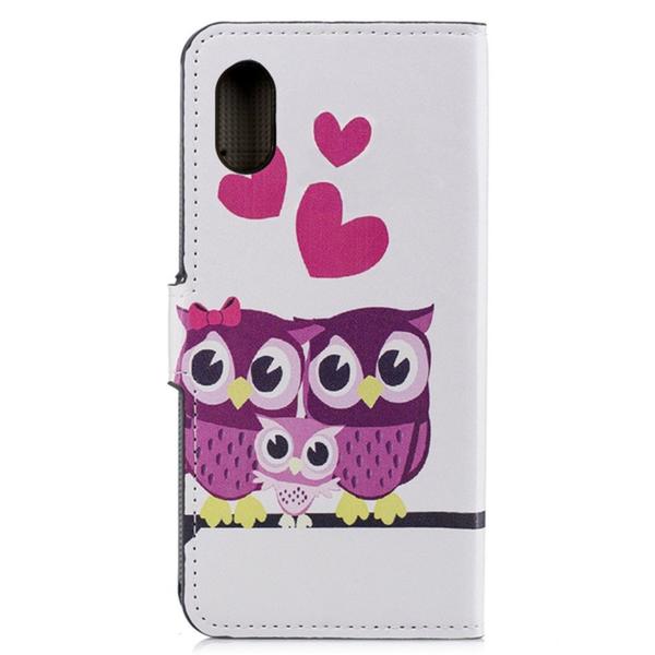 Pung Etui Apple iPhone XS Max - Ugler & Hjerter