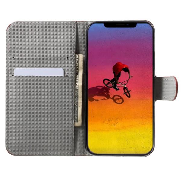 Pung Etui Apple iPhone XS Max - Prikket med Ugle