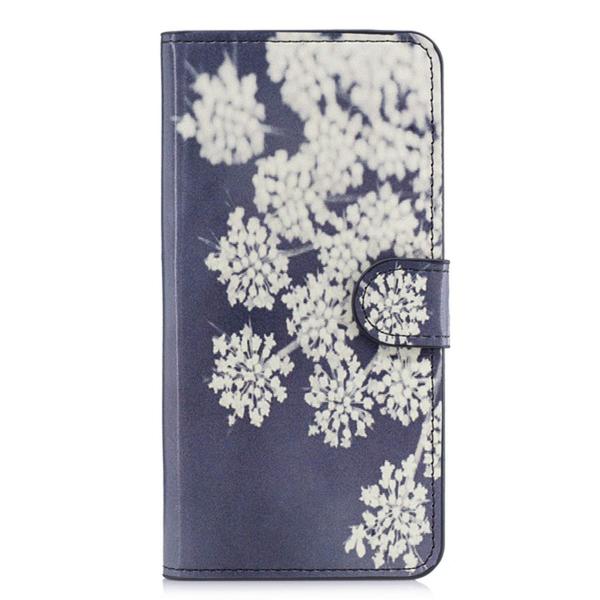 Lompakkokotelo Apple iPhone XS Max - Pieniä kukkia