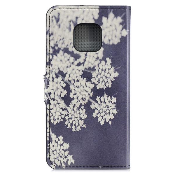 Pung Etui Huawei Mate 20 Pro - Små Blomster