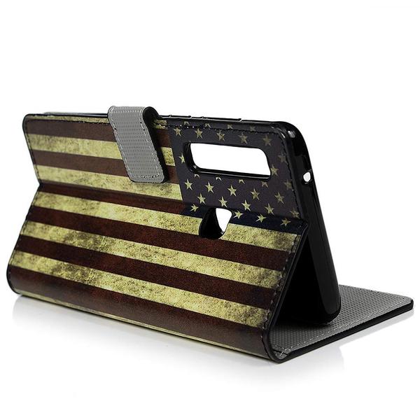 Pung Etui Samsung Galaxy A9 (2018) - Flag USA