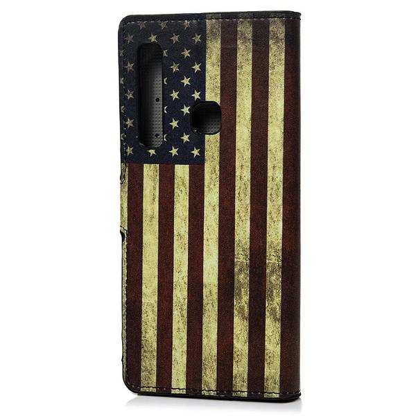 Pung Etui Samsung Galaxy A9 (2018) - Flag USA