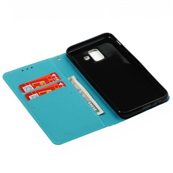 Pung Etui Samsung Galaxy J6 (2018) – Udsmykket Ugle