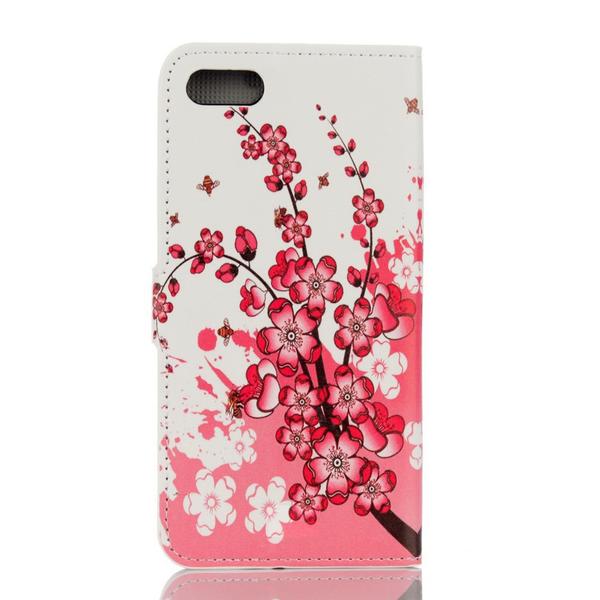 Lompakkokotelo iPhone 8 - Kirsikankukat