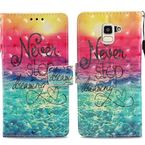 Pung Etui Samsung Galaxy J6 (2018) – Never Stop Dreaming