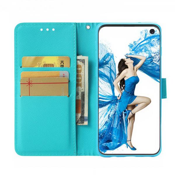 Lompakkokotelo Samsung Galaxy S10 – Unisieppari Taivas
