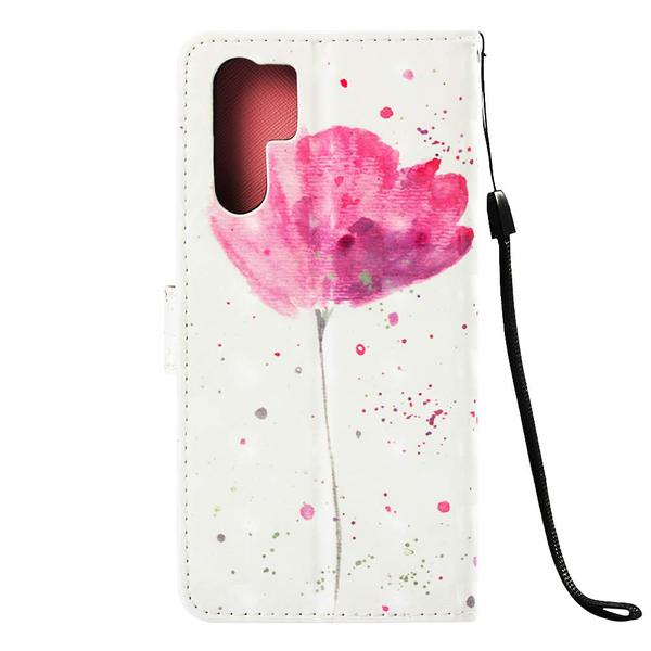 Pung Etui Huawei P30 Pro – Rosa Blomst