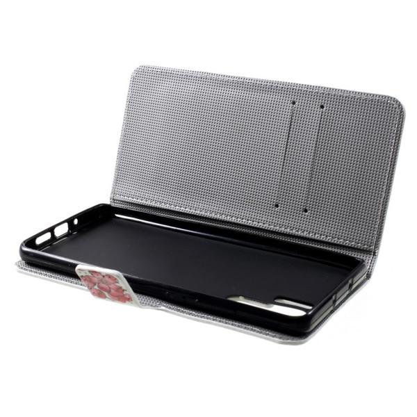 Lompakkokotelo Huawei P30 Pro - Kirsikankukat