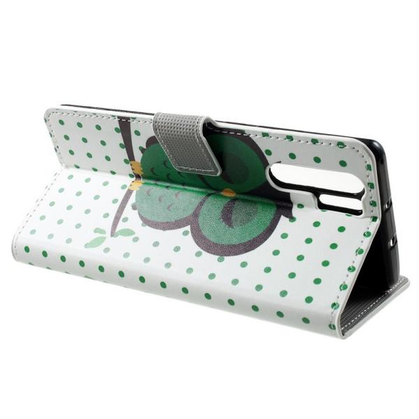 Lompakkokotelo Huawei P30 Pro - Pilkullinen Pöllöllä