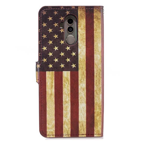 Lompakkokotelo Huawei Mate 20 Lite - USA:n lippu