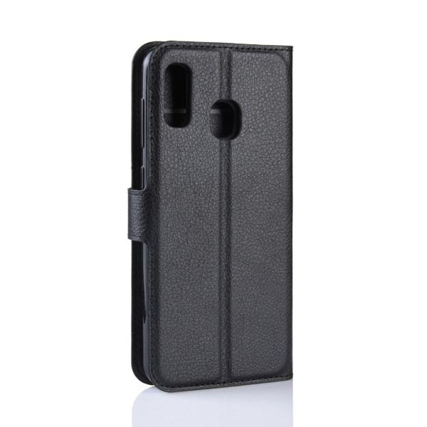 Lompakkokotelo Samsung Galaxy A40 - Musta