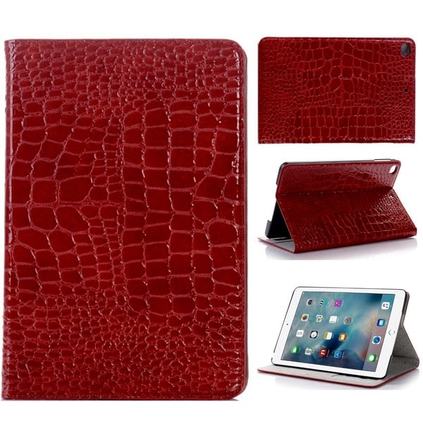 Lompakkokotelo iPad Mini 5 (2019) - 5 väriä, krokotiilikuvio