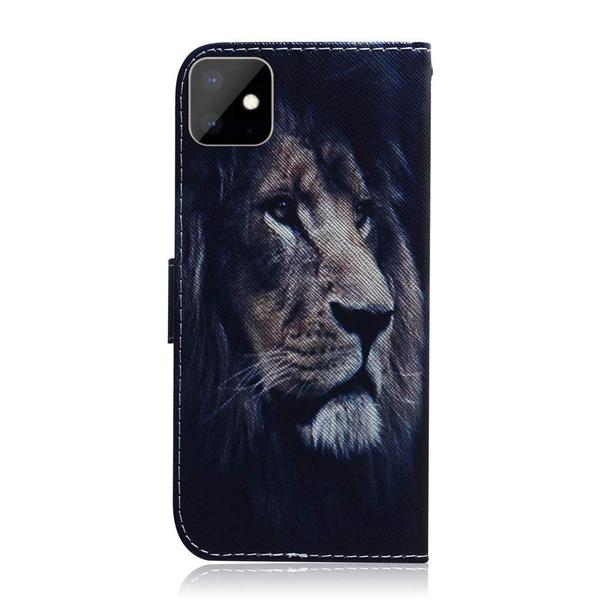 Pung Etui Apple iPhone 11 - Løve
