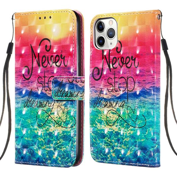 Plånboksfodral Apple iPhone 11 Pro – Never Stop Dreaming