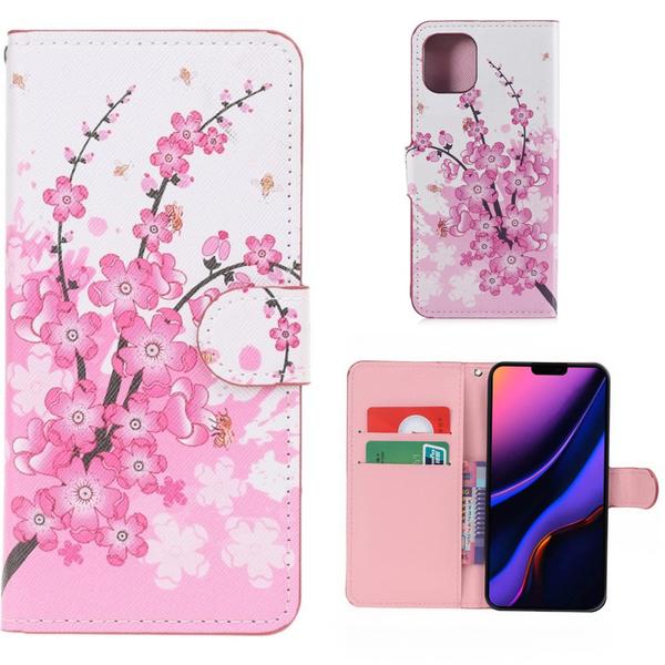 Lompakkokotelo Apple iPhone 11 Pro Max - Kirsikankukat Lompakkokotelo Apple iPhone 11 Pro Max - Kirsikankukat