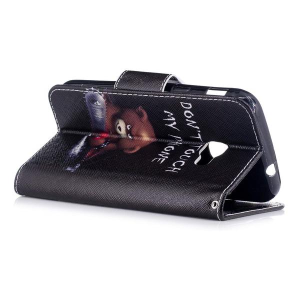 Lompakkokotelo Samsung Xcover 4 / 4s - Don’t Touch My Phone
