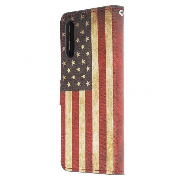 Pung Etui Samsung Galaxy A50 - Flag USA