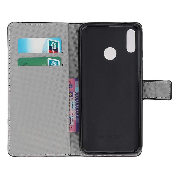 Lompakkokotelo Huawei Y6 2019 - Kirsikankukat