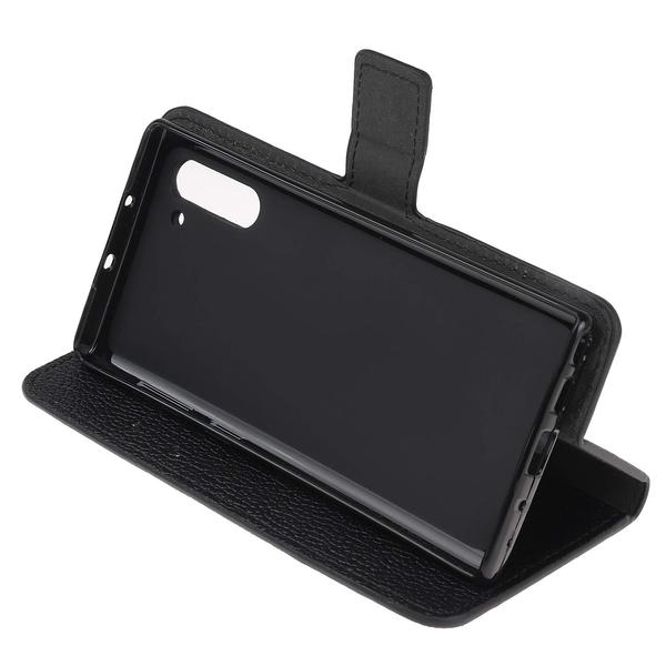 Lompakkokotelo Samsung Galaxy Note 10 - Musta