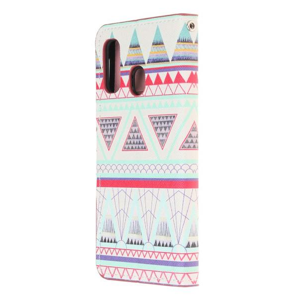 Lompakkokotelo Huawei P30 Lite - Aztec