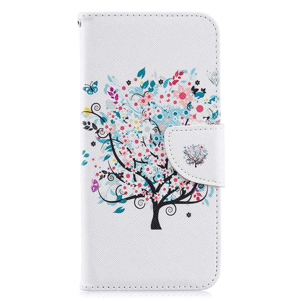 Lompakkokotelo Huawei Y6 2019 – Värikäs puu