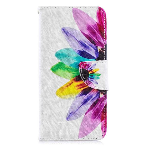 Pung Etui Huawei P Smart 2019 – Farverig Blomst