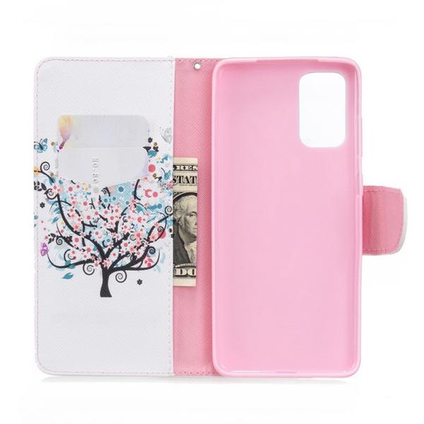 Pung Etui Samsung Galaxy S20 Plus - Farverigt Træ