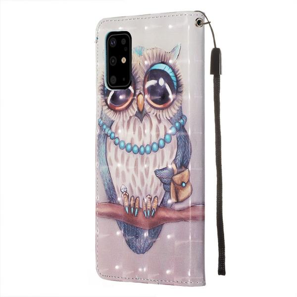 Pung Etui Samsung Galaxy S20 Plus – Udsmykket Ugle