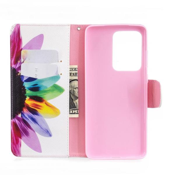 Pung Etui Samsung Galaxy S20 Ultra – Farverig Blomst