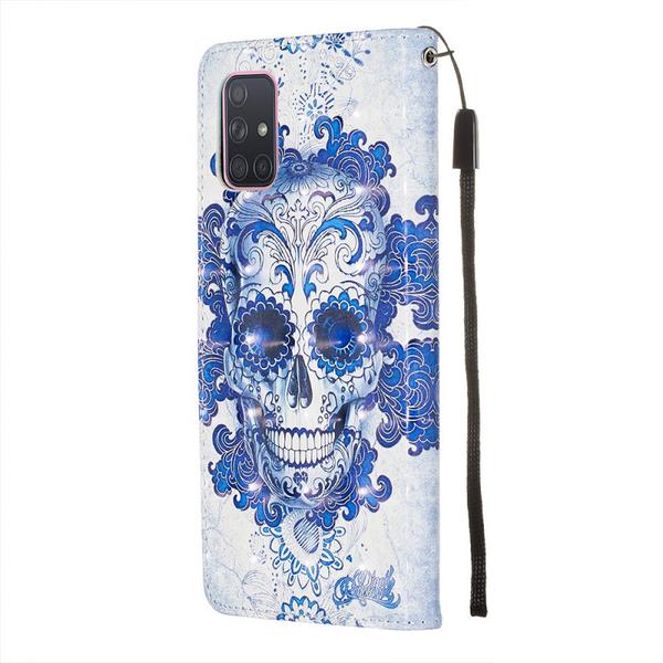 Pung Etui Samsung Galaxy A51 – Dødningehoved