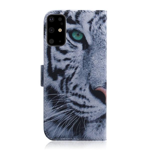 Pung Etui Samsung Galaxy S20 Plus - Hvid Tiger