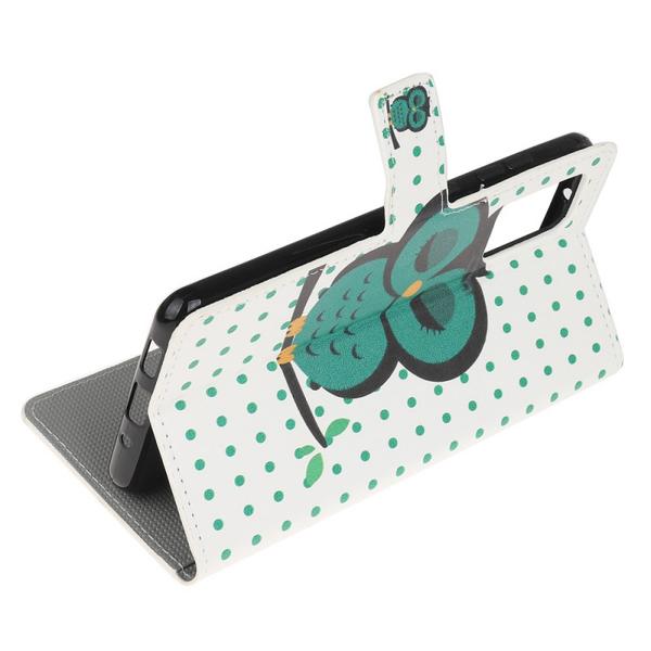 Pung Etui Samsung Galaxy S20 - Prikket med Ugle