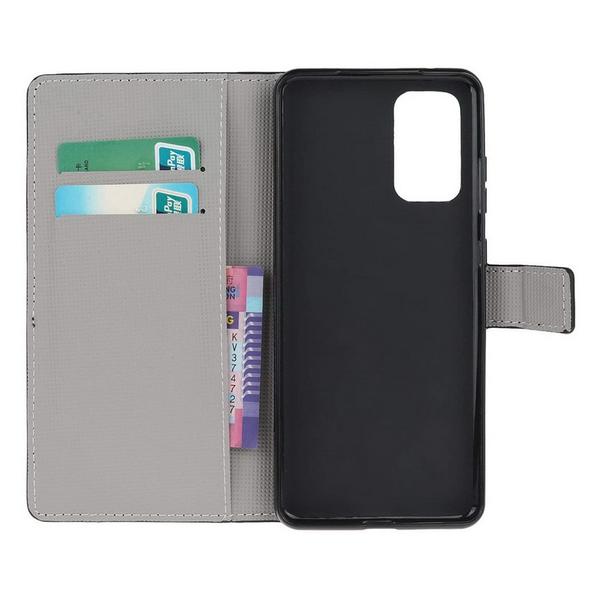 Pung Etui Samsung Galaxy S20 Plus - Ugler & Blomster