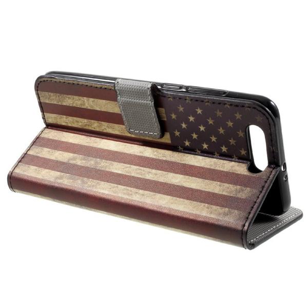 Pung Etui Huawei Honor 9 - Flag USA