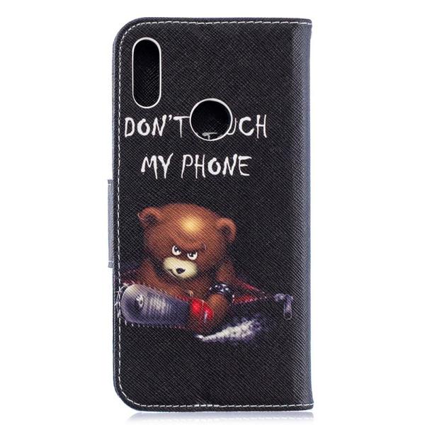 Lompakkokotelo Huawei Y6 2019 - Don't Touch My Phone