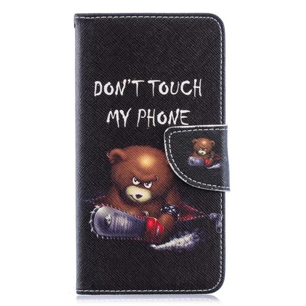 Lompakkokotelo Samsung Galaxy A40 - Don't Touch My Phone