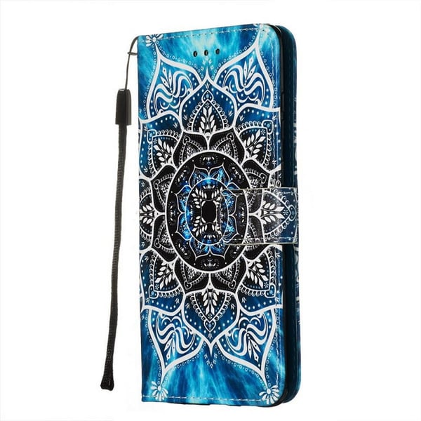 Pung Etui Samsung Galaxy S20 Plus – Blå Mandala
