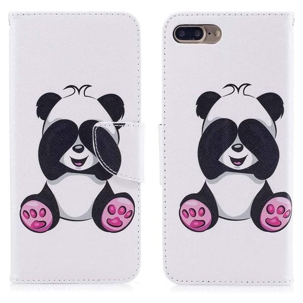 Plånboksfodral Apple iPhone 8 Plus - Panda
