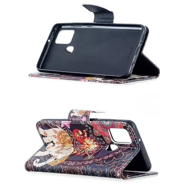 Pung Etui Samsung Galaxy A21s – Indisk / Elefant