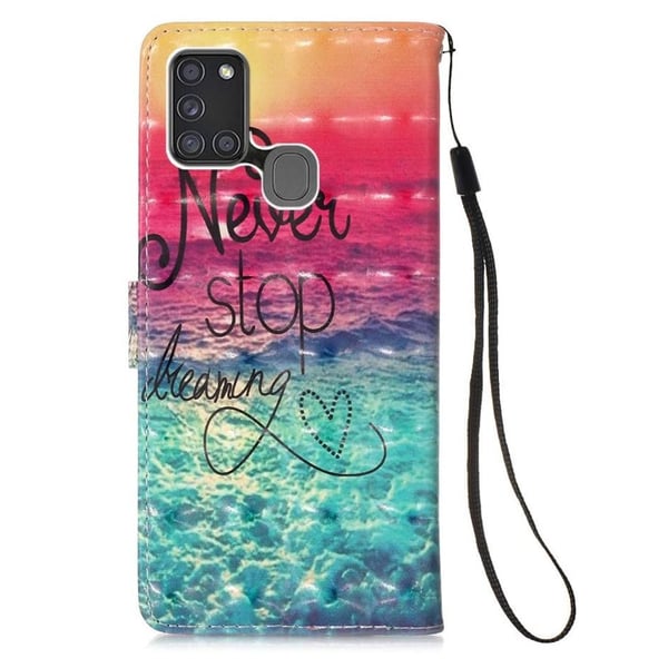 Pung Etui Samsung Galaxy A21s – Never Stop Dreaming
