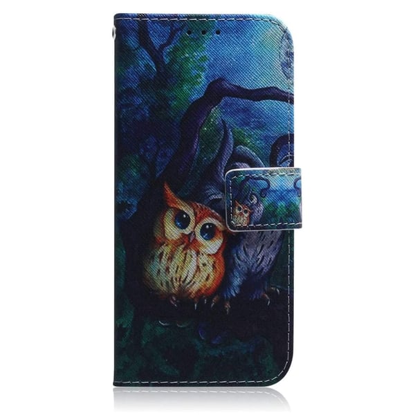 Pung Etui Samsung Galaxy A21s – Ugler I Måneskin